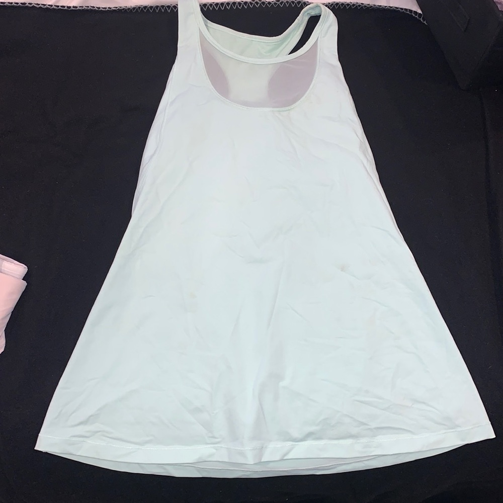 LULULEMON LIME GREEN WORKOUT TANK